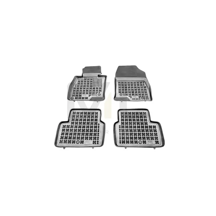 REZAW PLAST 200812 Floor mat set for MAZDA 6 Estate (GJ, GL) Elastomer, Front and Rear, Black