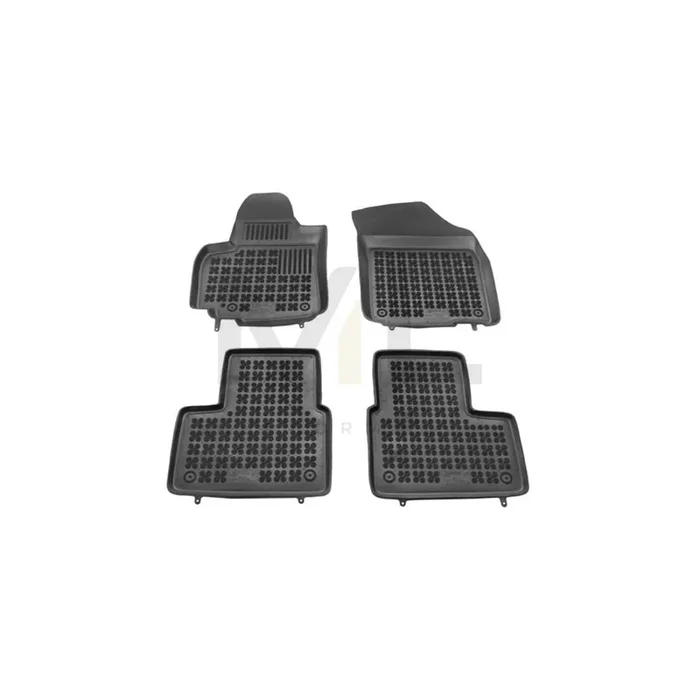 REZAW PLAST 201505 Floor mat set for FIAT Sedici (FY) Elastomer, Front and Rear, Black