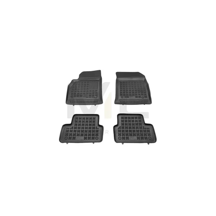REZAW PLAST 202103 Floor mat set for CHEVROLET Cruze Saloon (J300) Elastomer, Front and Rear, Quantity 4, Black