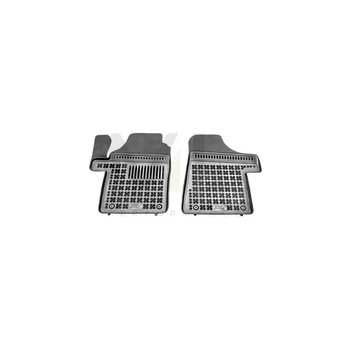 REZAW PLAST Tailored 201713 Floor mat set Elastomer, Front, Quantity 2, Black