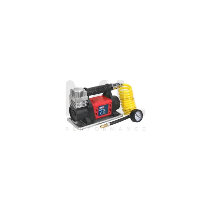 SEALEY MAC04 Air compressor 12V, 100 psi, Electric, cigarette lighter powered portable