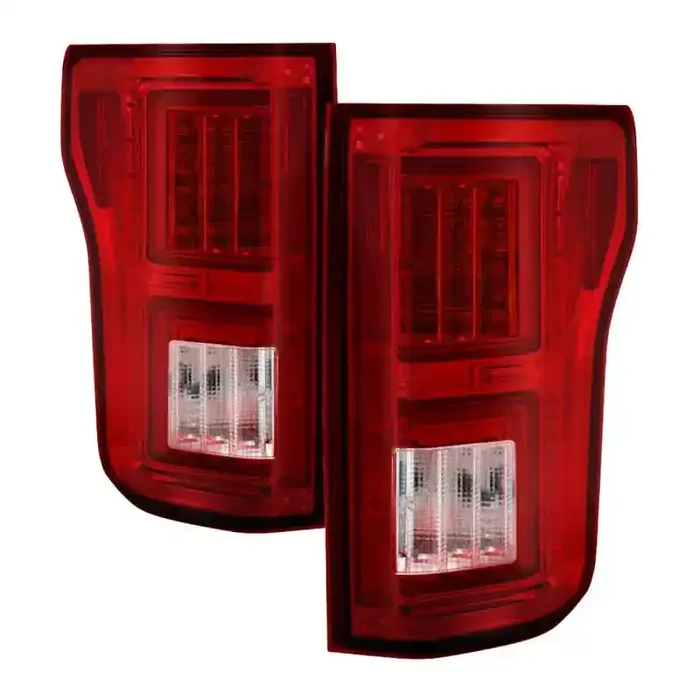 Spyder 18-19 Ford F-150 (w/Blind Spot Sensor) LED Tail Lights – Red Clear (ALT-YD-FF15018-LED-RC)