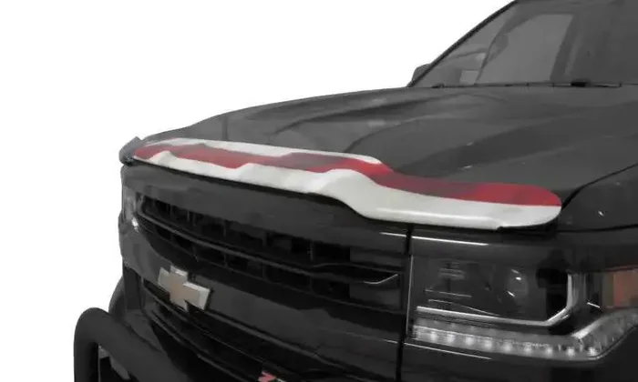 Stampede 1999-2007 GMC Sierra 1500 Vigilante Premium Hood Protector – Flag