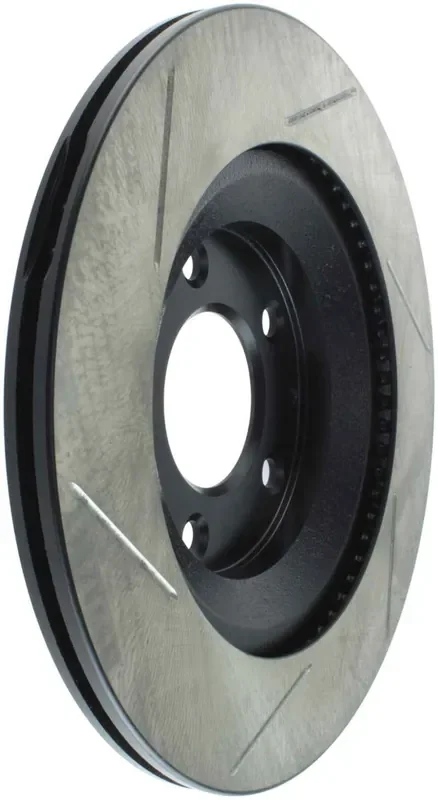 StopTech Power Slot 2003+ Mazda RX8 Slotted Left Rear Rotor – SPORT SUSPENSION ONLY