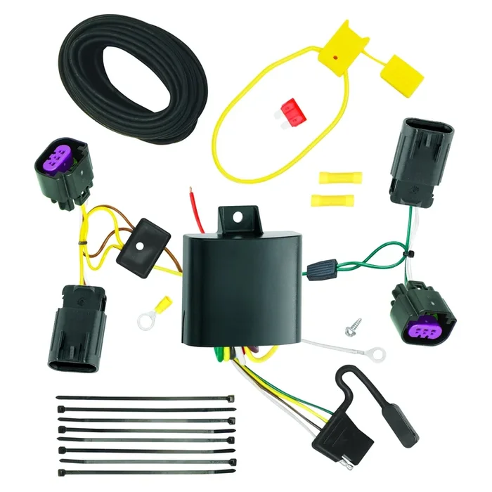 Tekonsha T-One® T-Connector Harness, 4-Way Flat