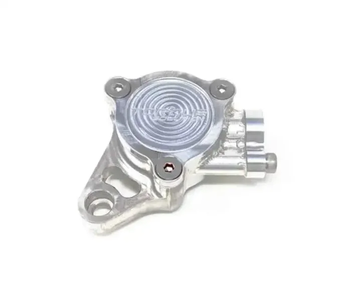 Torque Solution Billet Cam Sensor Housing Mitsubishi Evolution 4/5/6/7/8 – Silver