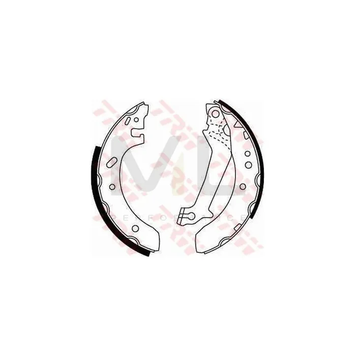 TRW GS8607 Brake Shoe Set