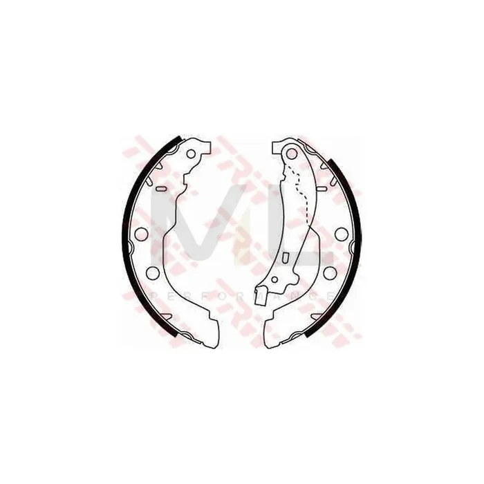 TRW GS8617 Brake Shoe Set