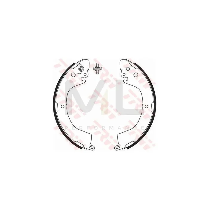 TRW GS8691 Brake Shoe Set