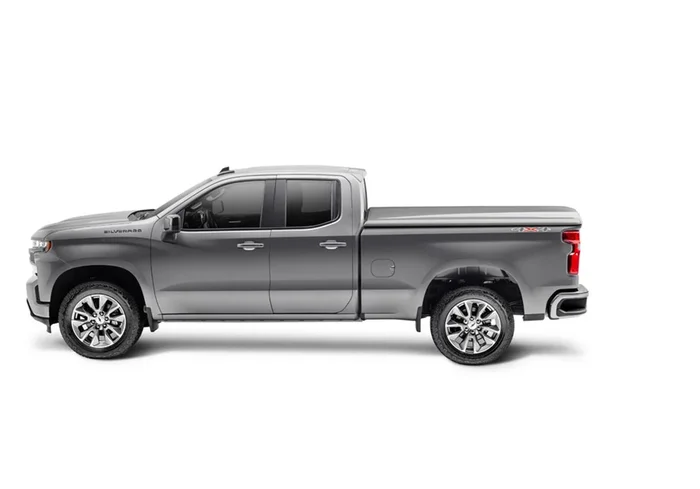 UnderCover Elite Tonneau 19 (New Body)-22 Sierra (w/o CarbonPro Bed) 5ft.9in. w/MultiPro Tailgate – UC1238