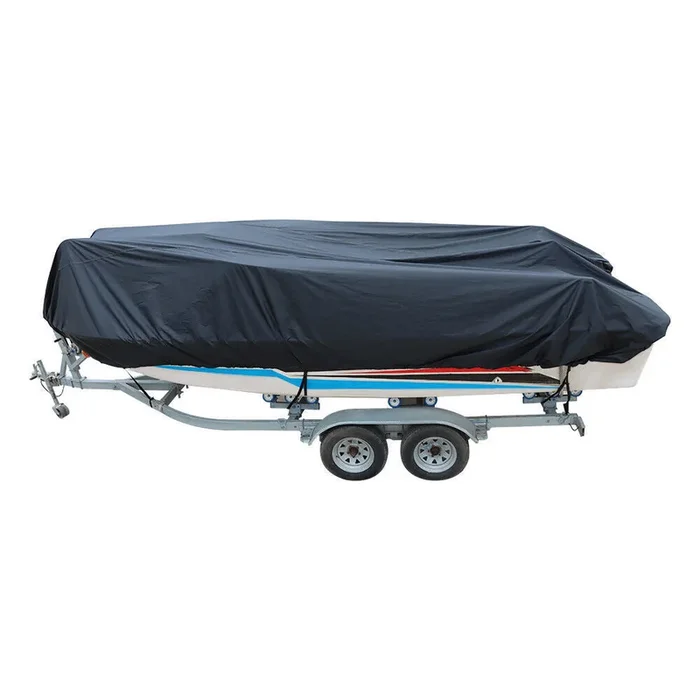 V-Hull Runabouts Boat Cover 17-19FT Marine Grade Trailerable Waterproof 600D