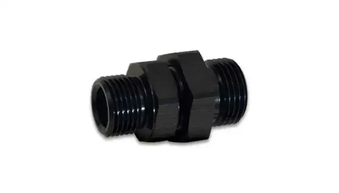 Vibrant -6 ORB Male to Male Union Adapter – Anodized Black
