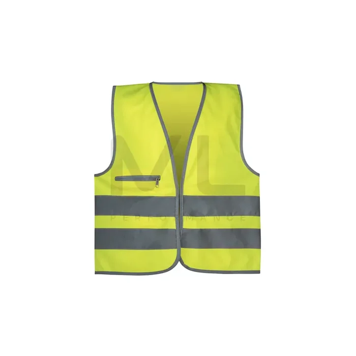 WALSER 44570 Hi-vis vest Yellow, for kids, pockets