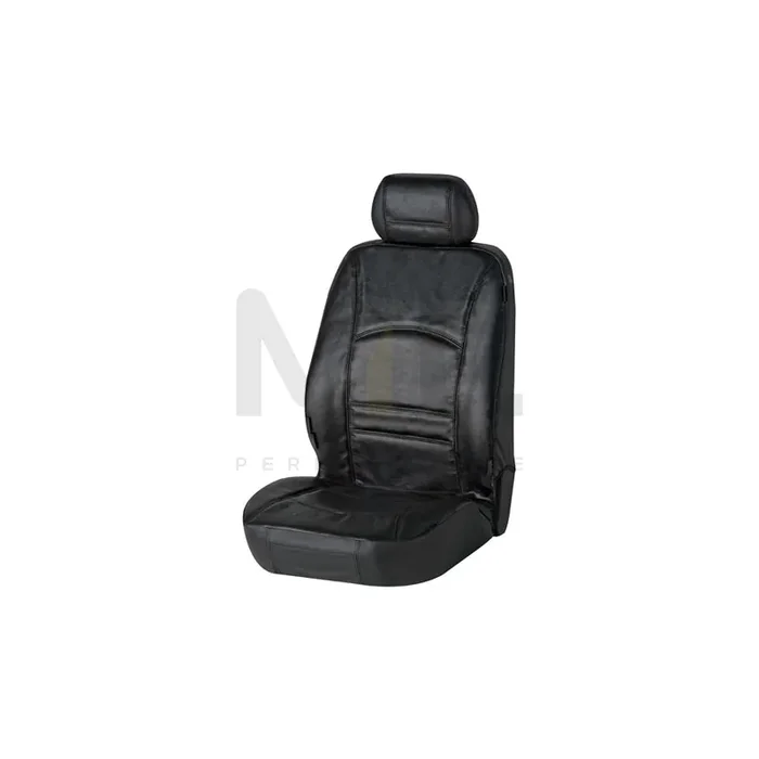 WALSER Ranger 19678 Car seat cover Black, Leather, Front