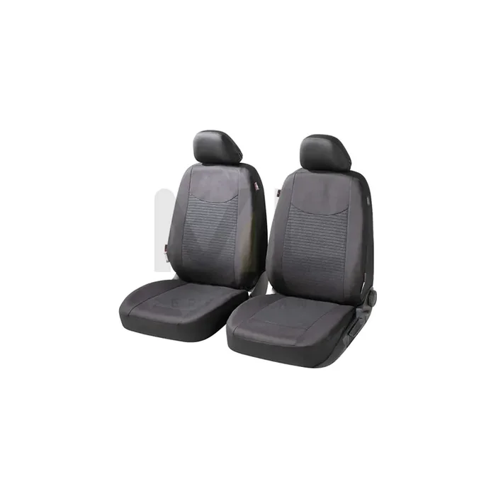 WALSER Speedway , ZIPP IT Premium 11858 Car seat cover Black, Polyester, Front