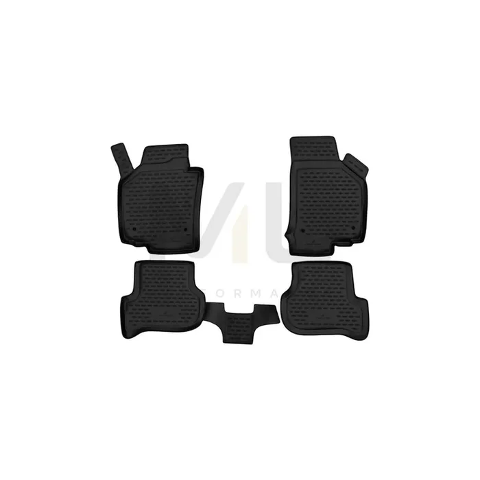 WALSER Tailored, XTR 75115 Floor mat set Front and Rear