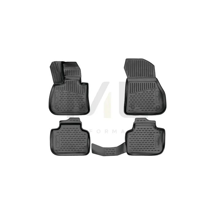 WALSER XTR 75010 Floor mat set Front and Rear