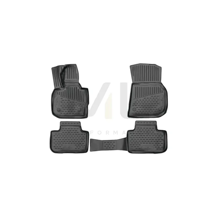 WALSER XTR 75011 Floor mat set Front and Rear