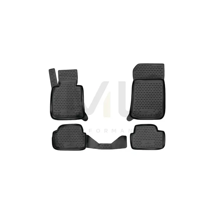 WALSER XTR 75013 Floor mat set Front and Rear