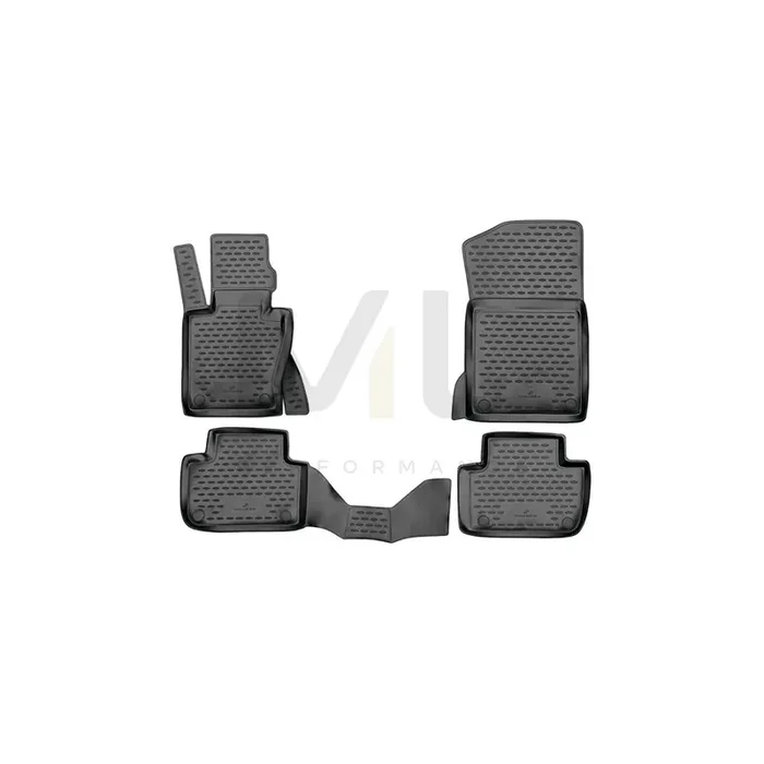 WALSER XTR 75016 Floor mat set Front and Rear