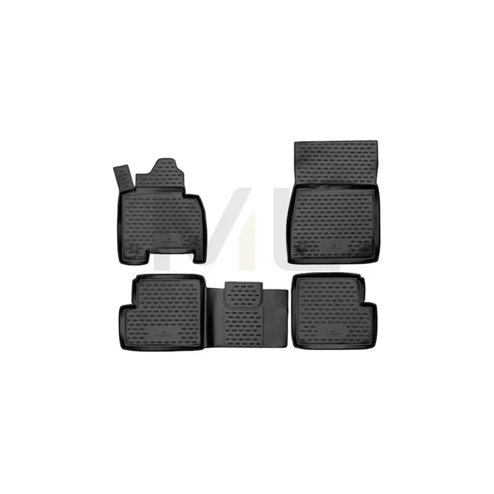 WALSER XTR 75026 Floor mat set Front and Rear