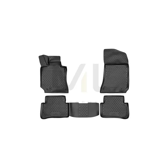 WALSER XTR 75034 Floor mat set Front and Rear