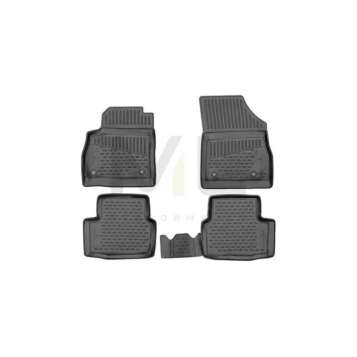 WALSER XTR 75038 Floor mat set Front and Rear