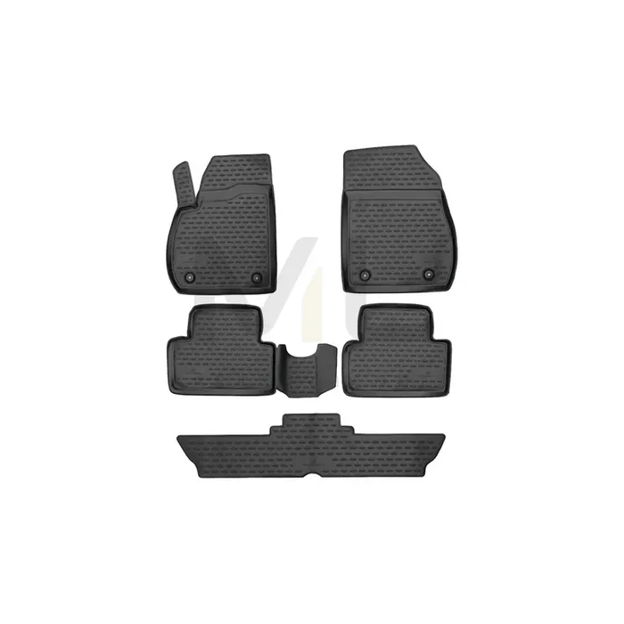 WALSER XTR 75043 Floor mat set Centre, Front and Rear