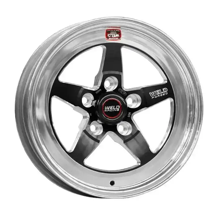 Weld S71 15×10 / 5×4.5 BP / 7.5in. BS Black Wheel (Medium Pad) – Non-Beadlock