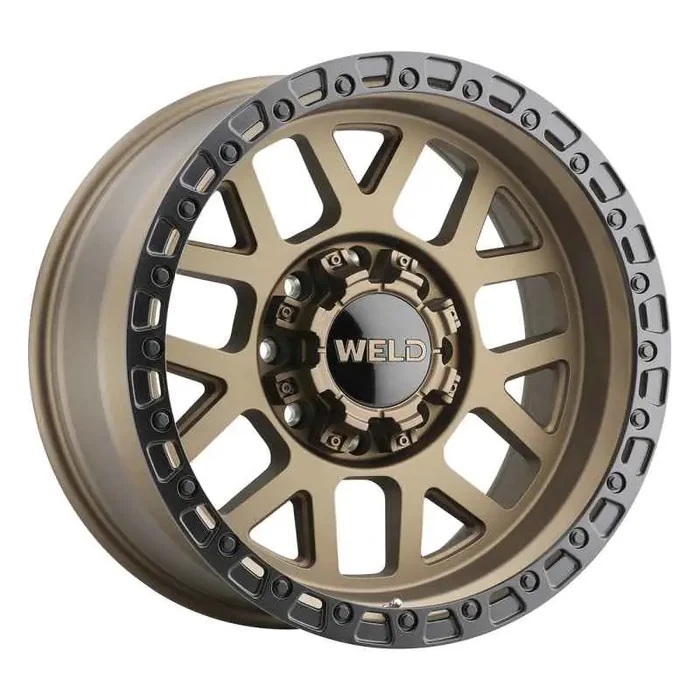 Weld W115 20X10 Cinch 5X127 5X139.7 ET-18 BS4.75 Satin Bronze / Satin Black 87.1