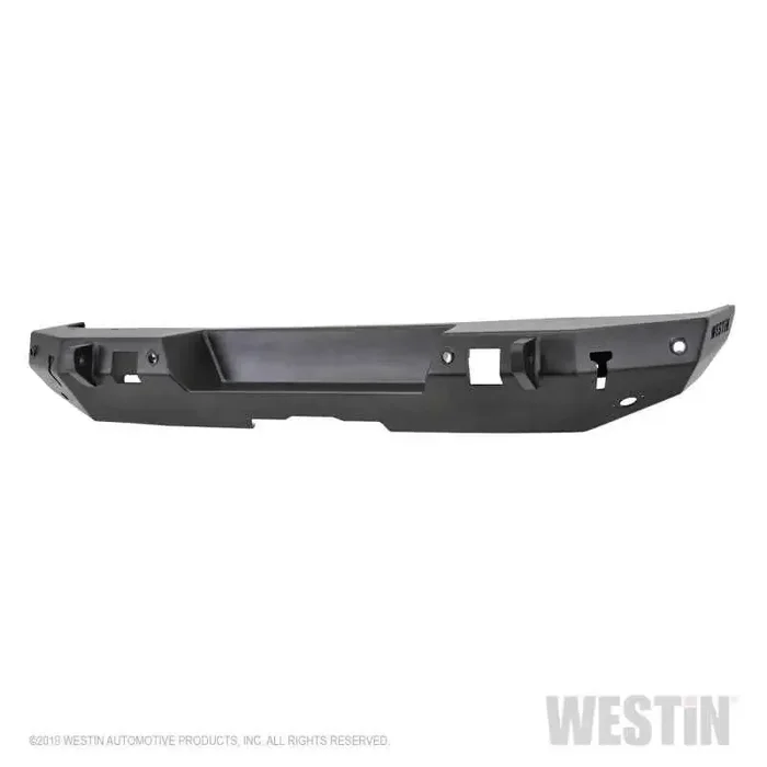 Westin 18-19 Jeep Wrangler JL WJ2 Rear Bumper w/ Sensors (Excl. Wrangler JK) – Textured Black
