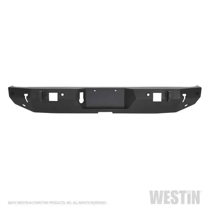 Westin 2020 Jeep Gladiator w/Sensors WJ2 Rear Bumper w/Sensor – Textured Black