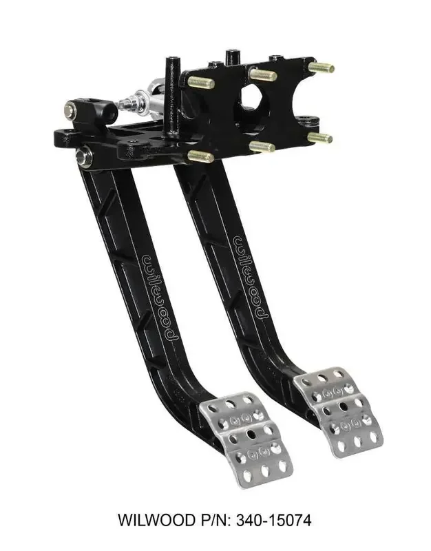 Wilwood Adjustable-Trubar Dual Pedal – Brake / Clutch – Rev. Swing Mount – 6.25 1