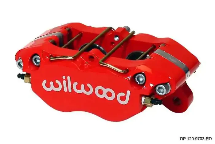 Wilwood Caliper-Dynapro 5.25in Mount – Red 1.38in Pistons .81in Disc