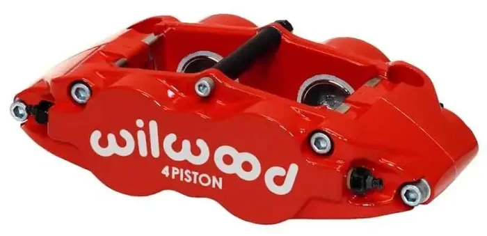 Wilwood Caliper-Narrow Superlite 4R – Red 1.12/1.12in Pistons 0.81in Disc