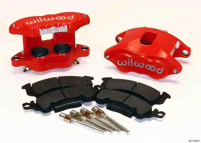 Wilwood D52 Front Caliper Kit – Red 2.00 / 2.00in Piston 1.28in Rotor