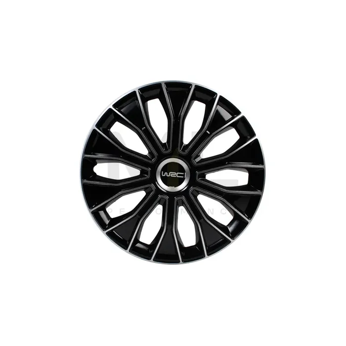 WRC 007469 Wheel trims 15 Inch Black/Silver